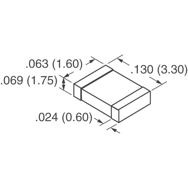 C1206X105K3RAC7800 KEMET  Ceramic Capacitors